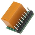 thumbnail image 1 of Module de Relais à Double Pôle, Modules de Relais Automatiques Composants Électroniques pour Télécommande DC12V, 1 of 8