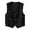 a-Black329, variant on FINALGANG Men's Sequin Suit Vest Vintage Sleeveless Slim Fit Waistcoat Solid Color Button Front Gilet For Performance Formal Dress Wear Cozy Top