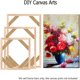 thumbnail image 2 of 1 Set DIY Wood Canvas Stretcher Frame Bars Kit For Gallery Wrap Oil Painting Mounting Stretcher Strips Oil Painting Wall Art Decor, 2 of 5
