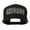Black, variant on Chicago Embroidered Flat Bill Cap - Natural Black OSFM