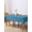 Wave Blue, variant on Black Table Cloth, Pure Black Waterproof Tablecloth for Rectangle Tables, Reusable Washable Fabric Table Cover for Restaurant Kitchen Dining Tables 60"x120"