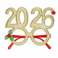 thumbnail image 2 of Party Supplies,2026 New Year Glasses Glitter Novelty Eyewear Frame With Decorations, 2 of 5