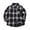 Black, variant on KAUOD Boys Long Sleeve Plaid Shirt Jacket Classic Button Down Shirts Kids Regular Fit Tshirts Casual Spring Coat Spring Outfits