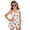 Christmas Themed Cartoon Penguin Pattern, variant on Uourmeti Girls' One Piece Skirted Swimsuit - Magical Glowing Black Cat & Butterfly Print | Quick Dry, Soft Stretch Swim Dress for Beach & Pool