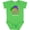 Apple Green, variant on Mardi Gras New Orleans Louisiana Jester Hat Boys or Girls Baby Bodysuit
