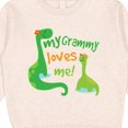 thumbnail image 3 of Inktastic My Grammy Loves Me Grandson Toddler Sweatshirt, 3 of 4