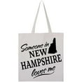 thumbnail image 3 of Inktastic Someone in New Hampshire Loves Me Tote Bag, 3 of 4