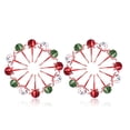 thumbnail image 2 of FNNMNNR 24 PCS Christmas Bells Ornaments Kit Iron Hanging Pendants Xmas Bells Decorations Crafts Gift Set For Indoor Outdoor, 2 of 9