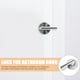 thumbnail image 4 of OFFIGAM Vacant Occupied Sign Door Lock Metal Latch for Bathroom and Shower Cubicles, 4 of 6