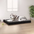 thumbnail image 3 of vidaXL Dog Bed Black 40"x29.1"x3.5" Solid Wood Pine, 3 of 33