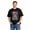 Black-93, variant on Just A Girl Loves Dave Girl Dad Graphic T-Shirt for Men 100% Cotton Soft Breathable Short Sleeve Crewneck Casual Comfort Tee Durable Everyday Wear Gift for Fathers and New Dads