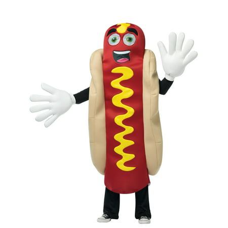 Hot Dog Waver Adult Mascot Costume
