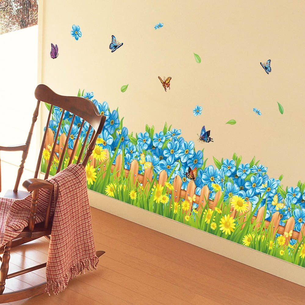 Wall Decoration Stickers,DIY Plant Removable Wall Decal Family Home