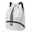 Gray, variant on Sports Drawstring Gym Bag, Waterproof Drawstring Backpack with Side Mesh Pockets, Sport Bag with Shoes Compartment for Women Men - Black
