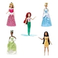 thumbnail image 3 of Disney Princess Classic Doll Gift Set, 11-inches Dolls, Accessories with Molded Details, Fully Posable Toy, Classic Outfit Princess Toys for Girls, 11 Dolls Pack, 3 of 7