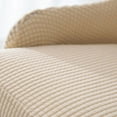 thumbnail image 2 of Guardoinrt 2pcs Polyester Elastic Dining Armchair Covers Simple Installation Long-lasting Protection Easy khaki, 2 of 6