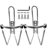 2PCS Bicycle Water Bottle Holder Aluminum Mountain Bike Bottle Can Cage Bracket Cycling Drink Water Cup Rack