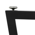 thumbnail image 6 of Flkoendmall 2Pc 28" Metal Table Legs Dining Table Legs Desk Legs Bench Legs for Coffee Table Black, 6 of 12