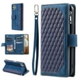 thumbnail image 1 of for Samsung A22 Wallet Cover 4G, Magnetic Premium Crossbody Wallet Case, Adjustable Detachable Lanyard Neck Strap with Kickstand Card Holder Protective Cover For Samsung Galaxy A22 4G,
Blue, 1 of 11