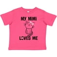 thumbnail image 3 of Inktastic Mimi Loves Me Grandchild Girls Girls Toddler T-Shirt, 3 of 5