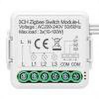 Módulo de interruptor de vida inteligente con control remoto ZigBee Smart DIY Breaker (3 Gang)
