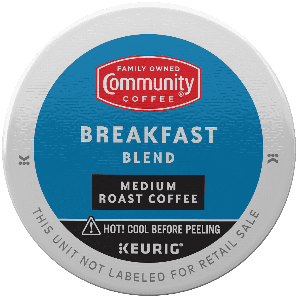 Community Coffee Breakfast Blend Medium Roast Single Serve Keurig K-Cup Pods 48 ct Box