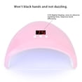 thumbnail image 3 of Lámpara Secadora De Esmalte De Uñas De Gel UV LED Inteligente De 36 W Máquina De Curado De Uñas Profesional Con Sensor De Infrarrojos Para Uso Doméstico En Salón ABS Rosa 12, 3 of 7