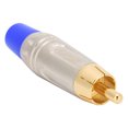 thumbnail image 2 of Enchufe de soldadura 5 piezas Conector de enchufe RCA chapado en oro macho Ticfox, 2 of 7