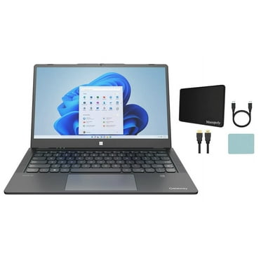 Gateway 14.1" Ultra Slim Notebook, FHD Touchscreen Laptop, Intel Core i7-1255U, 8GB RAM, 512GB SSD, Fingerprint Scanner, Tuned by THX Audio, 2MP Camera, HDMI, Windows 11 Home, Black   Accessories