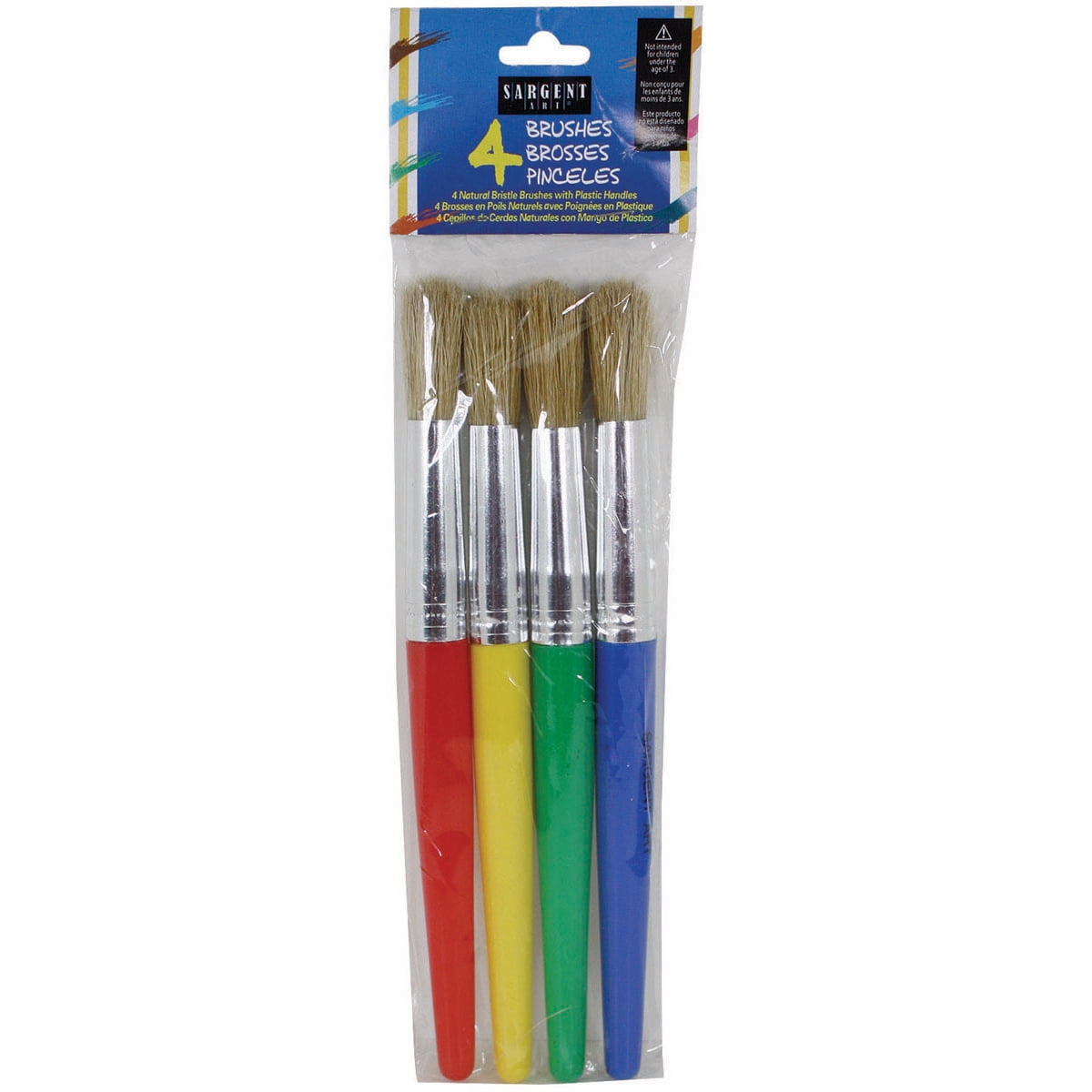 Jumbo Brushes 4/Pkg