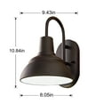 thumbnail image 6 of (2 pack) Better Homes & Gardens 11" Farmhouse Indoor Wall Sconce Light, Bronze Finishes, Bulb Not Included, 6 of 13