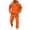 Orange@GC@, variant on CONZONE Mens Sweatsuit 2 Peice Set Casual Track Suit for Men Letter Graphic Y2K Long Sleeve Hoodies Sweatpants Cozy Fall Winter Athletic Jogging Outfits