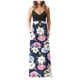 thumbnail image 2 of Vestido largo HUOGUO con cuello en V sin mangas y estampado de mariposas para mujer, 2 of 5