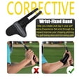 thumbnail image 3 of Golf Wrist Brace Golf Swing Alignment Arm Band - Wrist Correction Aid Training Equipment Swing Hand Gesture Practice Tool for Beginner Golfers Training on L to L Swing Practice, 3 of 6