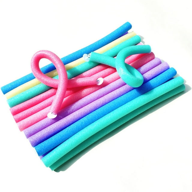 Lubelski 10Pcs/Set Sponge Foam Wave Hair Curler Roller Beauty Hairstyle Curling Sticks