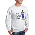 thumbnail image 5 of CafePress - Mr. Old Fart Sweatshirt - Crew Neck Sweatshirt, 5 of 6