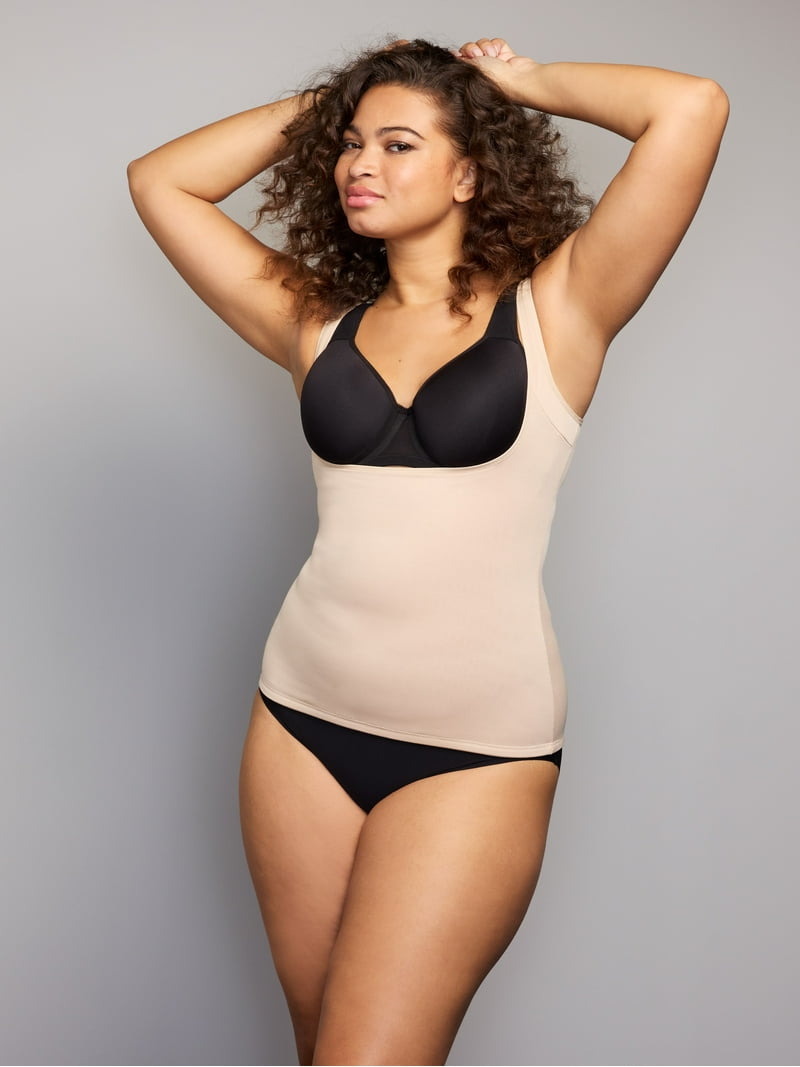 Cupid Women's Extra Firm Control Open-Bust Shaping Torsette