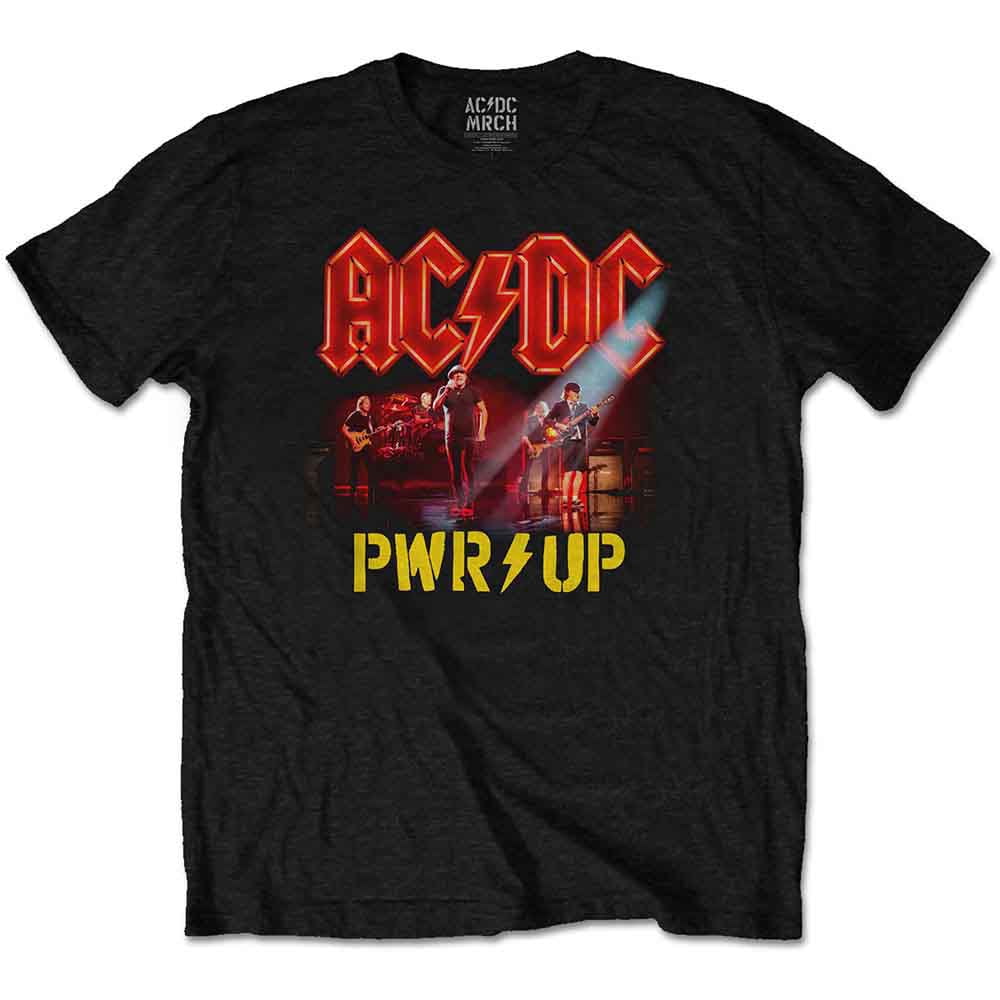 AC/DC Unisex T-Shirt Neon Live