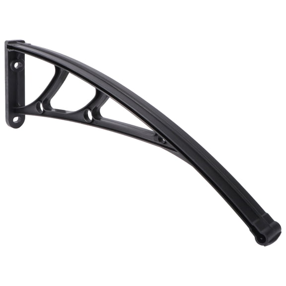 NICEXMAS Heavy Duty Black Awning Bracket for Outdoor Patio Rain Cover and Sunshade