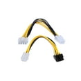 thumbnail image 6 of 4Pin Female To 8-Pin Male CPU Board Power Supply Converter Adapter Cable Yellow Black 20cm/7.87in, 6 of 11