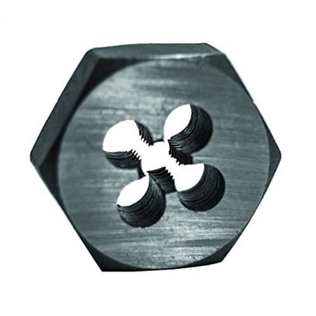 UPC: 0081838962029 | Century Drill & Tool 96202 Die Fractional Hexagon – 0.25-28 National Fine