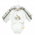 thumbnail image 2 of Hudson Baby Cotton Long-Sleeve Bodysuits, 5-Pack, Newborn- 24 Months, 2 of 7