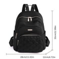 thumbnail image 3 of PRIYAL Women's Lightweight Large Capacity Backpack  Pastel Pink, Spacious Daypack with Front Zipper Pocket & Side Pockets, Elegant Minimalist design for Work, Travel, Everyday Use, 3 of 14