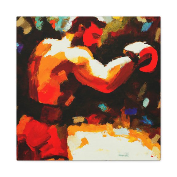 Boxers in the Ring - Canvas