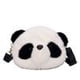 thumbnail image 2 of Bolso bandolera de panda de felpa 3D Para mujer JShteea Bolso bandolera pequeño con cremallera, 2 of 9