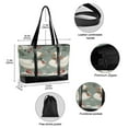 thumbnail image 2 of FORMRS Laptop Tote Bag for Women with 15.6" Computer Compartments Handbag, Winter Goose Scarves, 2 of 7