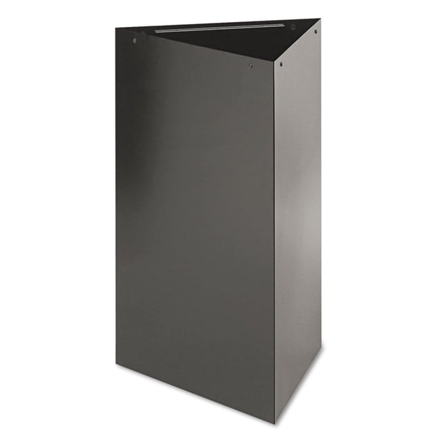 Scranton & Co 30"H Base for Trash Can/Recycling Receptacle in Black