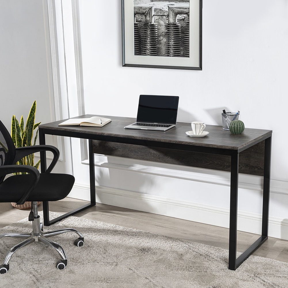 Kepooman 60 Inch Ergonomic Gaming Desk, Z Shaped Office PC Computer Desk for Home Office Work Student Study, Black Kepooman 60 Inch Ergonomic Gaming Desk, Z Shaped Office PC Computer Desk for Home Office Work Student Study, Black