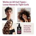 thumbnail image 4 of Curl Defining Cream, Professional Curl Cream, Defining Curl Cream for Curly and Wavy Hair, Curl Cream For Fine or Thick Hair, Moisturizing Enhance Cur, 4 of 5