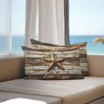 thumbnail image 4 of Outdoor Pillow Cover Metallic Stars Set of 2 Waterproof Throw Pillowcases Wood Grain Decorative Patio Furniture Pillows for Couch Garden Indoor & Outdoor Use, 4 of 9